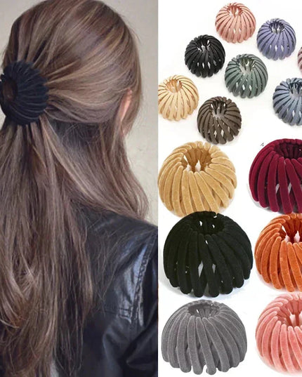 Bird Nest Shaped Ponytail Hair Clip – Magic Lazy Braider Hairpin for Women