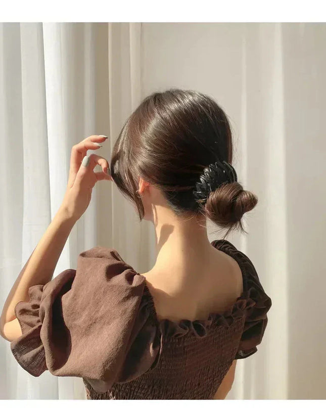 Bird Nest Shaped Ponytail Hair Clip – Magic Lazy Braider Hairpin for Women