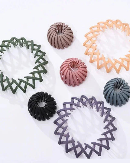 Bird Nest Shaped Ponytail Hair Clip – Magic Lazy Braider Hairpin for Women